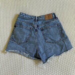 Weekday Classic Blue Denim Shorts